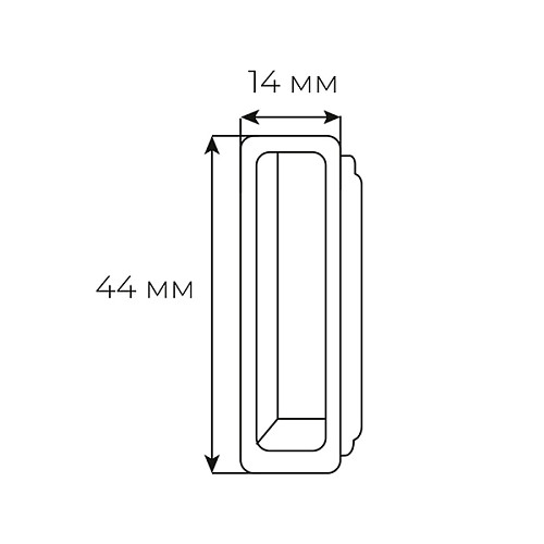 Магнитная вставка AGB B024029491 под обратную планку Polaris Easy-Fix белая - Фото №2