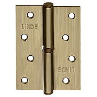 Петля LINDE H-100 100*75 мм - L AB левый старая бронза