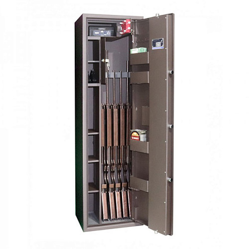Сейф оружейный GRIFFON GE.450.Е.L BROWN - Фото №3