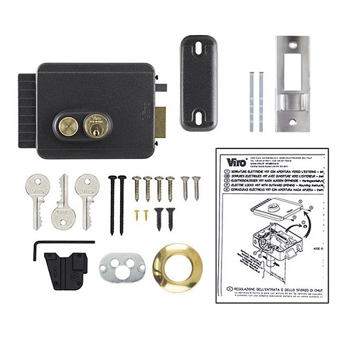 Електромеханічний замок VIRO V97 8973.0712.1 накладний (BS50/60/70/80мм) відкривання назовні правий - Фото №7