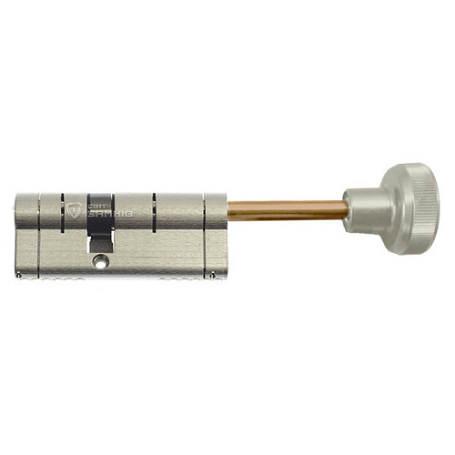 Циліндр MOTTURA Champions Pro CP4P 77T (46*31T) матовий хром - Фото №2