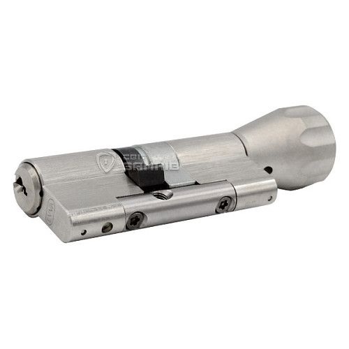 Циліндр EVVA EPS 92T (46*46T) нікель сатин - Фото №2