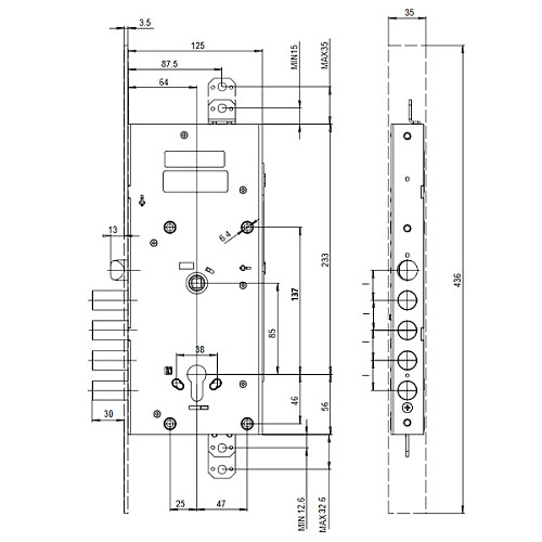 Электромоторный замок CISA MyEVO E6536.28 (BS67,5*85мм) - Фото №19
