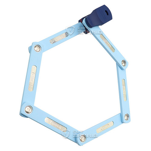 Замок для велосипеда ABUS 5700C/80 Bordo uGrip 80 см кодовый Core Blue голубой - Фото №5