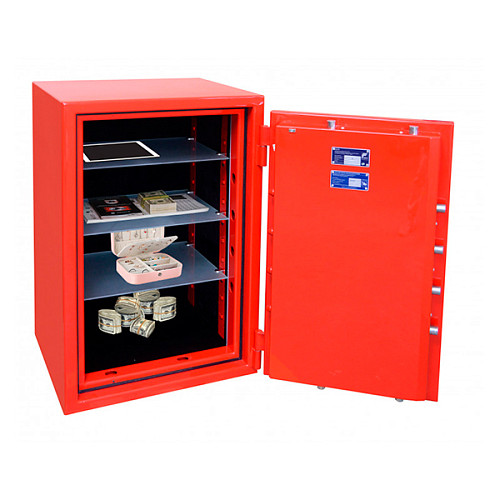 Сейф взломостойкий CLE III.95.E COMBI GLOSS RED - Фото №4
