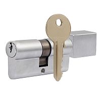 Цилиндр CORTELLEZZI PRIMO 117 SQ 60T (30*30T) хром матовый