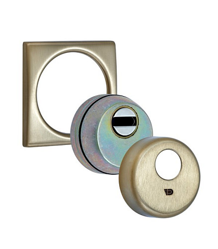 Протектор DISEC SFERIC KUBO BD16  25мм латунь матова - Фото №2