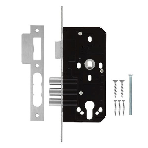Механізм замка SANTOS 990 (BS50*90мм) матовий хром - Фото №6