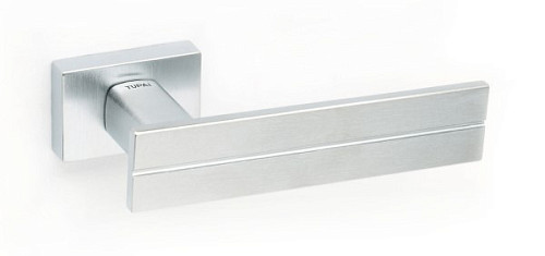 Ручки на розеті TUPAI Lina 1 2736 RT (3045-1999) хром матовий - Фото №2