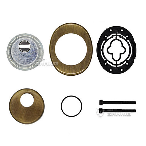 Протектор AZZI FAUSTO F23 ANT з юбкою 25 мм 85х70 бронза - Фото №4