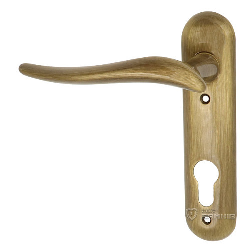 Ручки на планці Гамма к/п 72 PZ OGR бронза - Фото №3