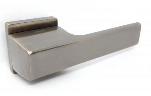 Ручки на розетте KEDR R62 MODA QUADRA AB бронза - Фото №2