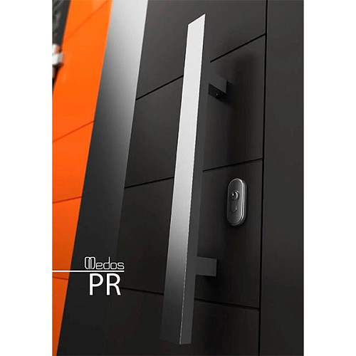 Ручки скоби MEDOS PR 650/450.90 (комплект) труба 40*20 нержавіюча сталь - Фото №2