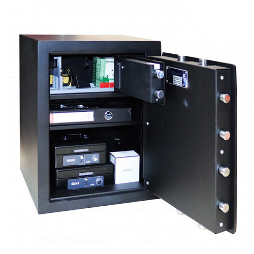 Сейф взломостойкий GRIFFON CLE I.55.ET BLACK - Фото №3