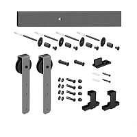 Розсувна система MANTION Thor Loft довжина 1,95 м на 1 полотно до 120 кг сіра