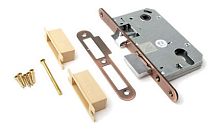 Механизм замка APECS 5300(UA) PZ (BS50*85мм) металл.язычок AC античная медь