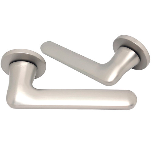 Ручки на розетте GENRICH R27.756 MSN никель матовый - Фото №3