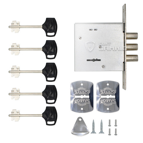 Механізм замка ЕЛЬБОР Кремень 1.04.06 (BS53,5мм) - Фото №5
