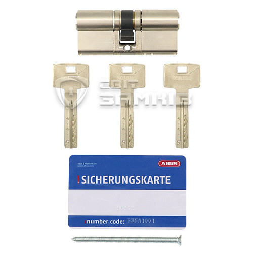 Циліндр ABUS Bravus 3500 MX Magnet (модульний) 100 (50*50) нікель сатин - Фото №2