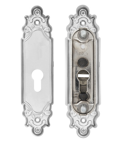 Протектор ROSTEX Ozdobna R3 (38-55мм) хром матовий - Фото №2