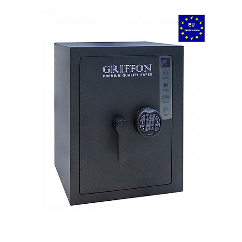 Сейф взломостойкий GRIFFON CLE I.55.FP BLACK - Фото №1