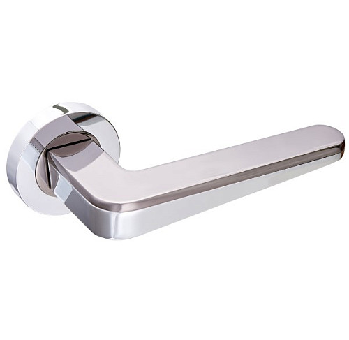 Ручки на розеті GAVROCHE Palladium Pd-Z2 CP/BN хром/чорний нікель - Фото №3