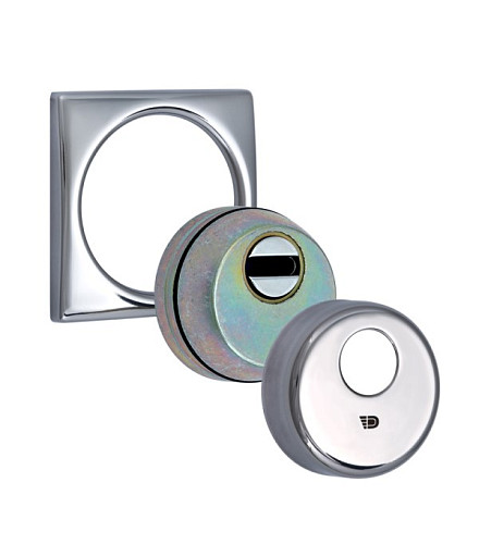 Протектор DISEC SFERIC KUBO BD16  25мм хром полірований - Фото №2