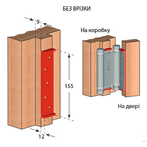 Петля барная с тормозом ALDEGHI LUIGI 101AC150B 150 мм AC хром - Фото №6