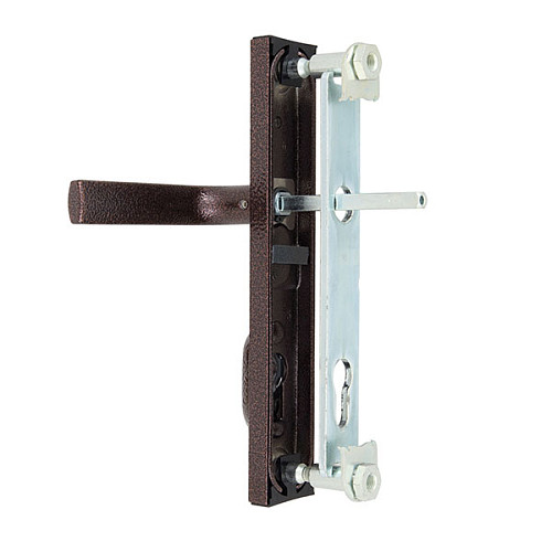 Ручки на планке с протектором ROSTEX R4 R 85мм (38-55мм) коричневый - Фото №5