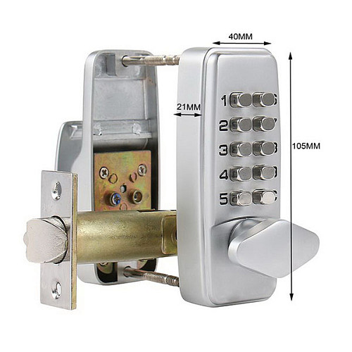 Комплект замка LOCKOD L80 (BS35мм) механический кодовый - Фото №5