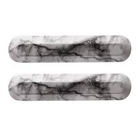 Декоративна вставка MVM для ручки на розеті Z-1804 мармур білий (комплект)