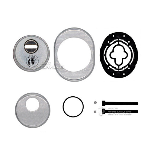 Протектор AZZI FAUSTO F23 Antitubo SB 25 мм матовий хром - Фото №4