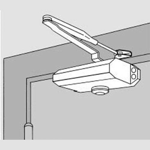 Дотягувач DORMA TS77 EN3 стандартна тяга до 60кг Сірий - Фото №6
