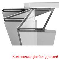 Раздвижная система Compack Living 180° B90 на 2 полотна до 50 кг левая