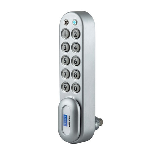 Мебельный замок TESA Code 1000 Univ электронный кодовый серый - Фото №2