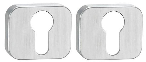 Накладки на серцевину MVM E16 MC матовий хром - Фото №2