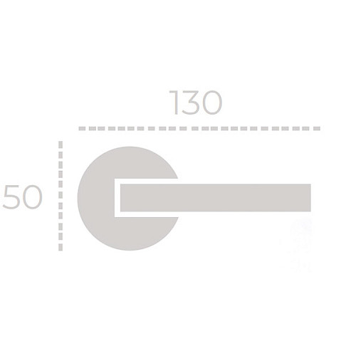 Ручки на розеті FADEX Tako 245V B08 бронза темна - Фото №3