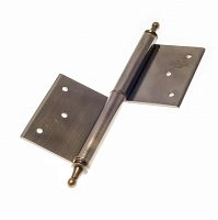 Петля  IMPERIAL 140*100 мм - L AB левая бронза