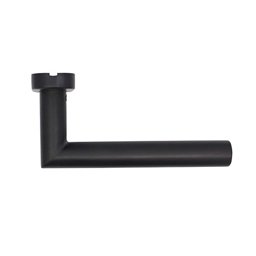 Ручки на розеті ABARO Lido FM фіксована-натискна темний графіт PVD - Фото №4