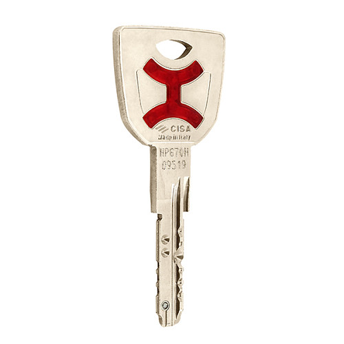 Циліндр CISA AP4 S 100T (50*50T) нікель матовий 3 ключі - Фото №12