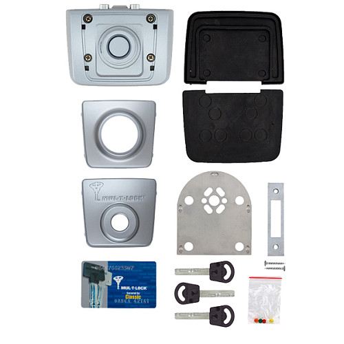 Замок накладний MUL-T-LOCK GDL-100S Classic 3 ключа - Фото №7
