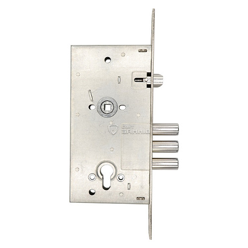 Механізм замка MOTTURA DP58171000 (BS60*85мм) нікель матовий - Фото №2