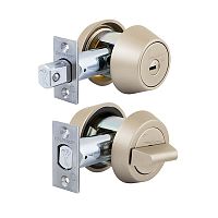 Замок врезной MUL-T-LOCK Dead Bolt Hercular MT5 + (BS60/70мм) матовый никель