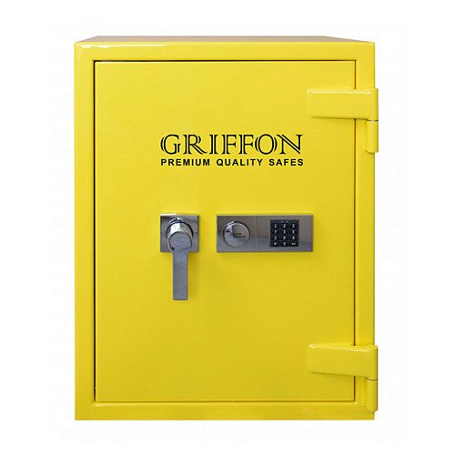 Сейф взломостойкий GRIFFON CLE III.80.E COMBI GLOSS YELLOW - Фото №6