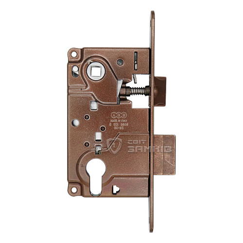 Механізм замка AGB Centro PZ (BS50*85мм) бронза - Фото №2