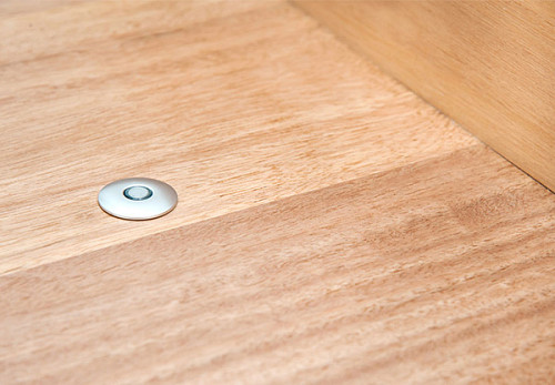 Стопор дверний прихований FANTOM PREMIUM магнітний хром - Фото №7