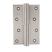 Петля SIBA 120*80 мм R SN правая с регулировкой матовый никель