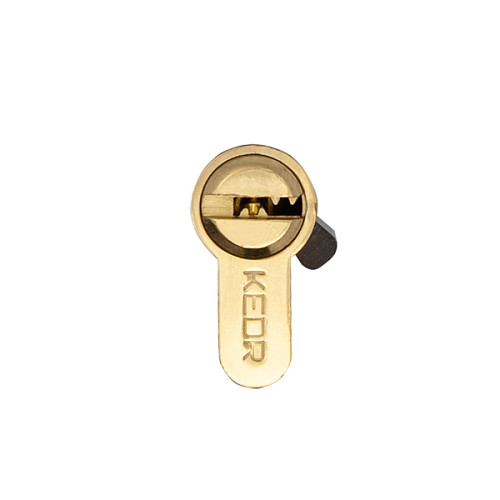 Цилиндр KEDR Brass 80T (45*35T) ZCG полированная латунь - Фото №4
