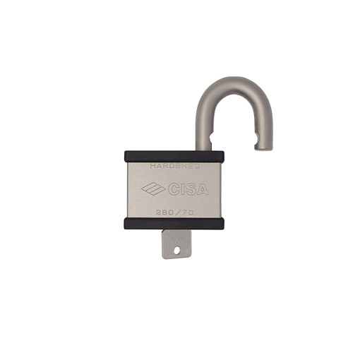 Замок навісний CISA 28050.70 (70 мм, 2 ключа) - Фото №6