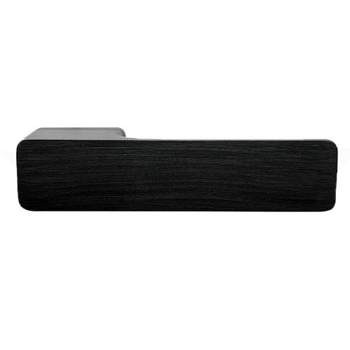 Ручки на розеті M/T Minimal 087567 Cr-K чорний брашований - Фото №2